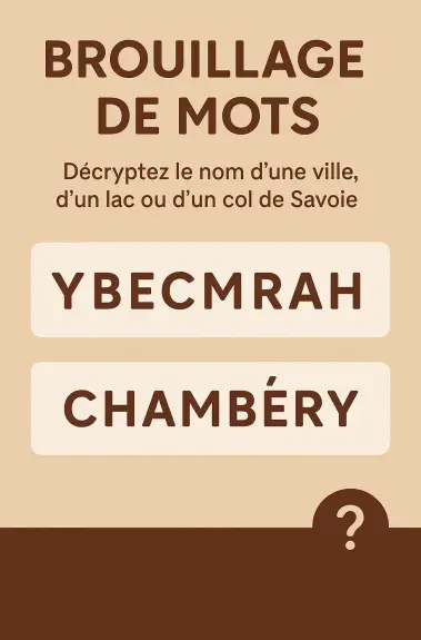 Brouillage de mots